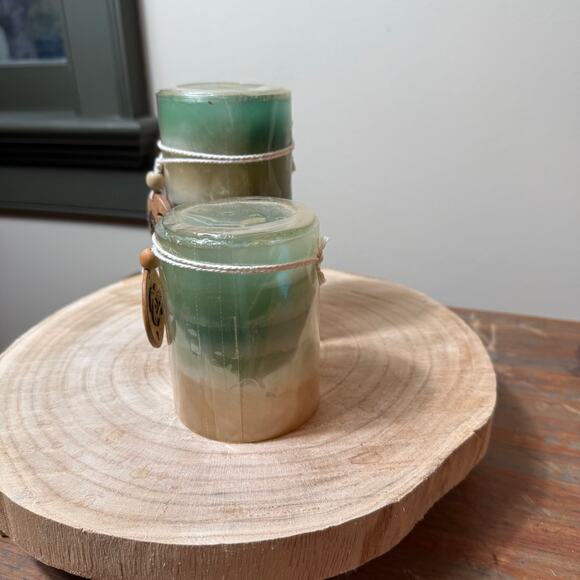 Pier 1 Imports Candles, with Turtle Charm. Sea Air Lot of 2 3X6 and 3X4 Unopened - Picture 2 of 7